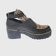 thumbnail image 4 of Botín Leopardo Negro Vía franca, 4 of 4