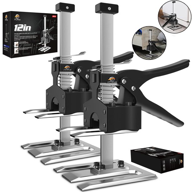 Localizador de azulejos de pared con mango XClifes Arm Tool Lift, 2 piezas, que ahorra trabajo