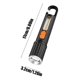 thumbnail image 3 of Linterna Tactica Luz Led Zoom Recargable Usb Gancho Portatil multicolor, 3 of 9