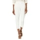 thumbnail image 1 of Pantalones Tommy Hilfiger con forma de sloane recortado, tobillo marfil, talla 4, para mujer, 1 of 2