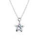 thumbnail image 3 of Collar con Colgante Estrella Plata 45 mm, 3 of 5