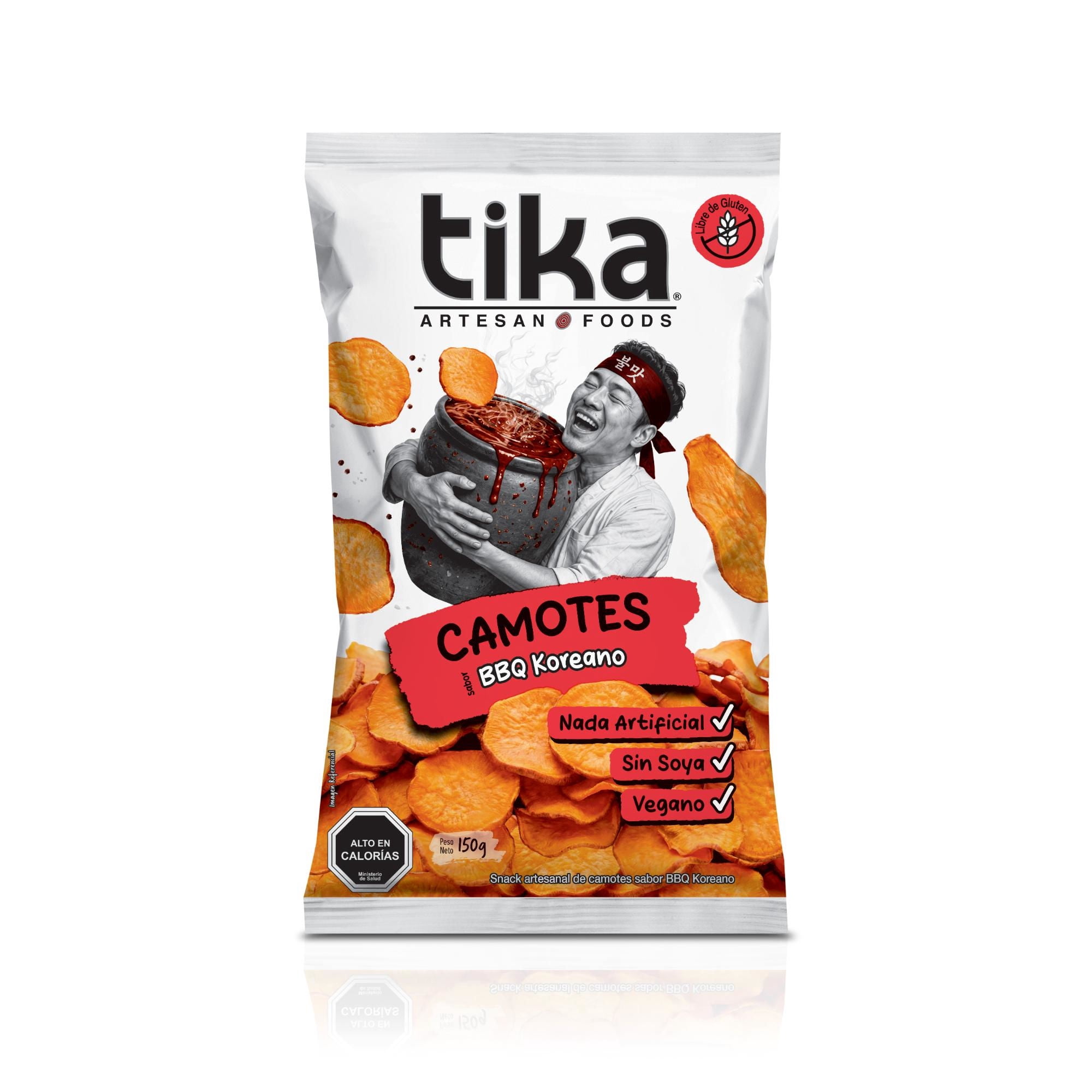 Papas Fritas Camote Barbecue Coreano 150 g Tika