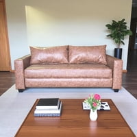 Diseños Valestrini - Sofa Cama Multifuncional Ecocuero Bitono
