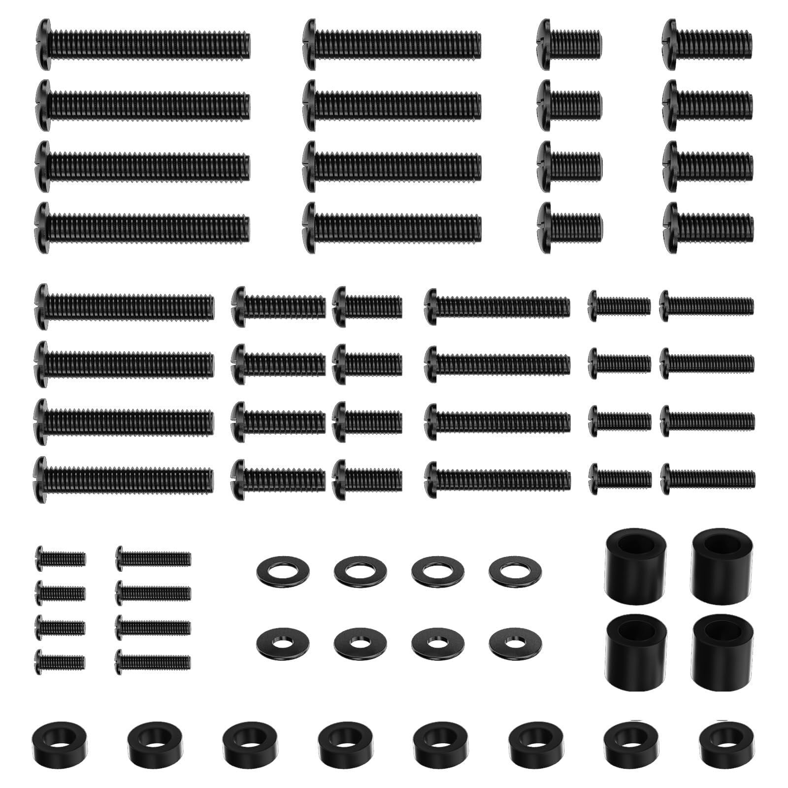 Kit De Herrajes Para Montaje De Tv Wali Universal M4 M5 M6 M8 80 Pulgadas