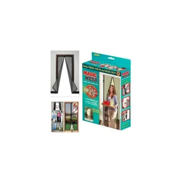 Genérico - Malla Anti Mosquitos Mosquitera Malla Puerta 50X210