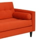 thumbnail image 4 of Sofa Retro 3C Felpa 00 Naranja, 4 of 6