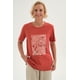 thumbnail image 1 of Polera Mujer Print Posicional Terracota, 1 of 4