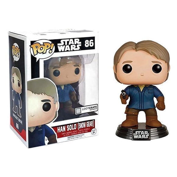 Equipo de nieve Funko Pop Loot Crate exclusivo de Star Wars Han Solo
