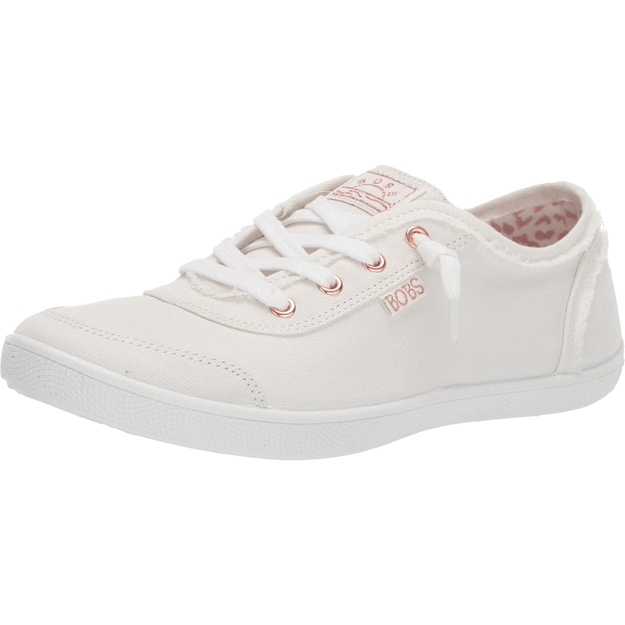 Zapatillas Skechers Bobs B Cute Para Mujer, Espuma Viscoelástica Blanca, 8,5 W