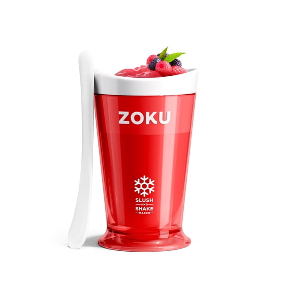 Máquina para hacer granizados y batidos ZOKU Original, roja, sin BPA, 240 ml