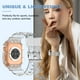 thumbnail image 3 of Correa para Apple Watch XYF transparente de 46 mm con funda protectora, 3 of 3