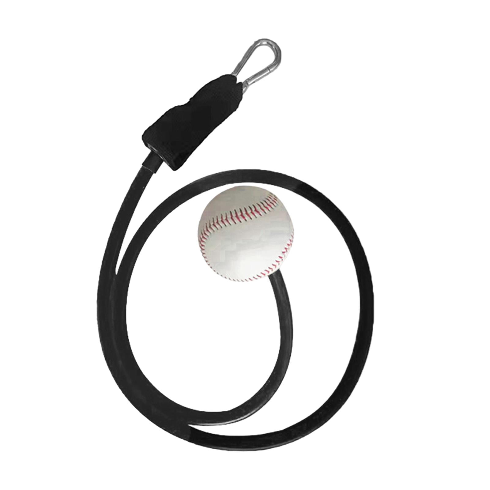 Magideal - Bandas Para Lanzar Béisbol, Banda Elástica, Entrenador De Béisbol Portátil, Banda De Ejercicio De Béisbol Al Aire Libre Para Niños Y Adultos, Estirami Negro