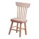 thumbnail image 1 of Muebles En Miniatura Para Casa De Muñecas, Mini Silla De Madera Sin Pintar, Modelo De Decoración, 1/12, 1 of 3