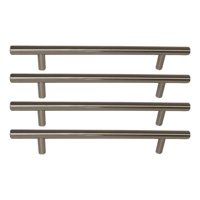 Tirador Madrid Acero 160X10Mm 4 Un Niquel Dvp