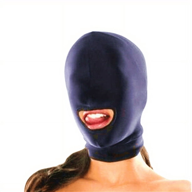 1pc Erotic Mask - Bondage Head Cover for Flirting and Adult Play - Suitable for Men and Women