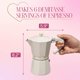 thumbnail image 2 of Cafetera Espresso De 6 Tazas Color Crema Para Cocina, 2 of 7