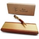 thumbnail image 2 of Juego de regalo de bolígrafo de madera de lujo con estuche de presentación, bonito bolígrafo con caja y recambios de tinta de gel., 2 of 7