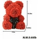 thumbnail image 2 of Oso Petalos De Rosa San Valentin Rojo, 2 of 5