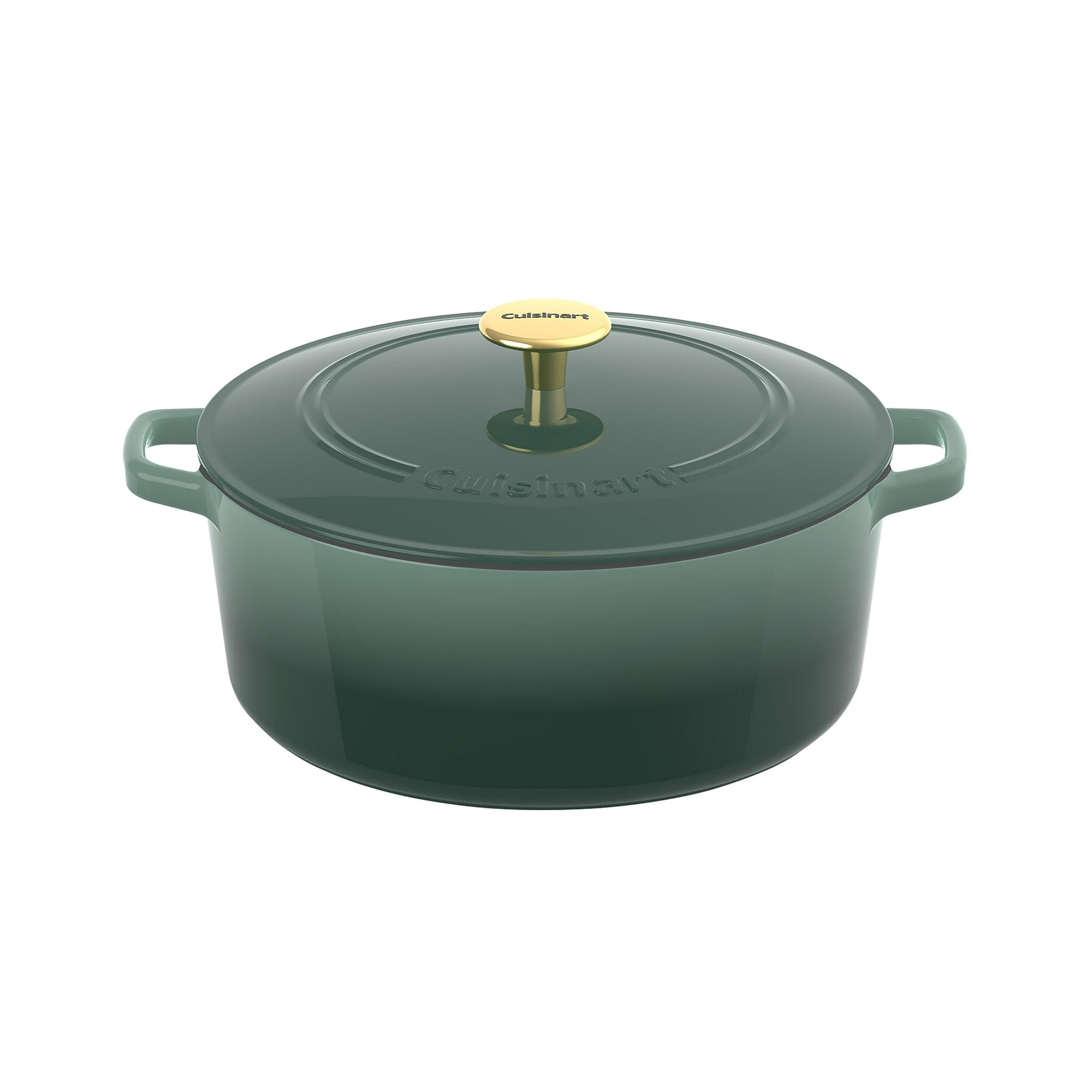 Cuisinart - Cazuela Chefs Classic Hierro Fundido Esmaltado 7 Litros Espuma De Mar