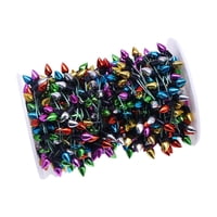 Magideal - Guirnalda De Luces Multiusos, Accesorios De Bricolaje, Accesorios De Arreglo De Decoración, Diseño De Paisaje, Cadena De Lámpara Para Jardín, Patio, Verde 10M