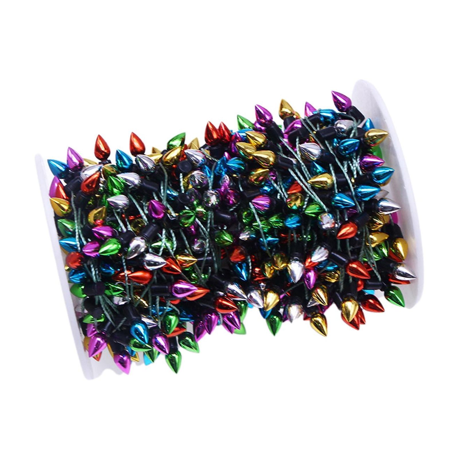 Magideal - Guirnalda De Luces Multiusos, Accesorios De Bricolaje, Accesorios De Arreglo De Decoración, Diseño De Paisaje, Cadena De Lámpara Para Jardín, Patio, Verde 10M