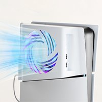 Accesorio Ventilador Enfriamiento Rgb Aaronmei Ps5 Slim Blanco