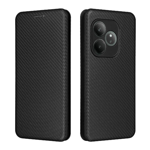 Funda Flip para FOXDOCK Realme GT 6 - Funda magnética de negocios, funda protectora delgada