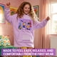 thumbnail image 5 of Sudadera con capucha portátil KPop Demon Huntrix para niñas de 6 a 14 años, 5 of 5