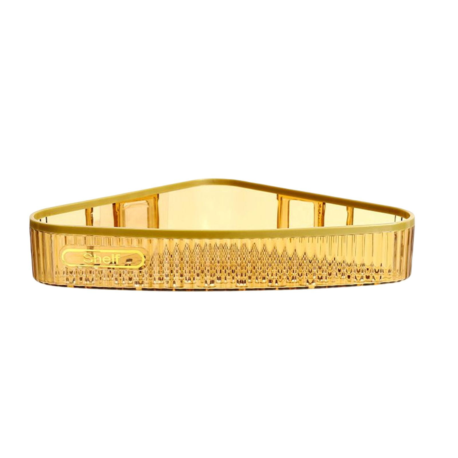 Bothyi - Estante De Baño De Esquina Organizador De Cocina Estante Resistente Cesta Estante De Almacenamiento Aureate