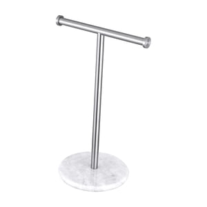 Bothyi - Forma De T Debajo Del Estante Del Organizador De La Toalla Del Sostenedor De La Toalla De Papel Del Gabinete Para La Plata De La Encimera