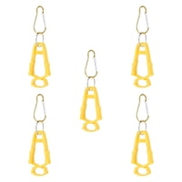Ioensy - 5X Clip Para Guantes De Exterior Clip Anticaída Para Construcción Al Aire Libre Amarillo