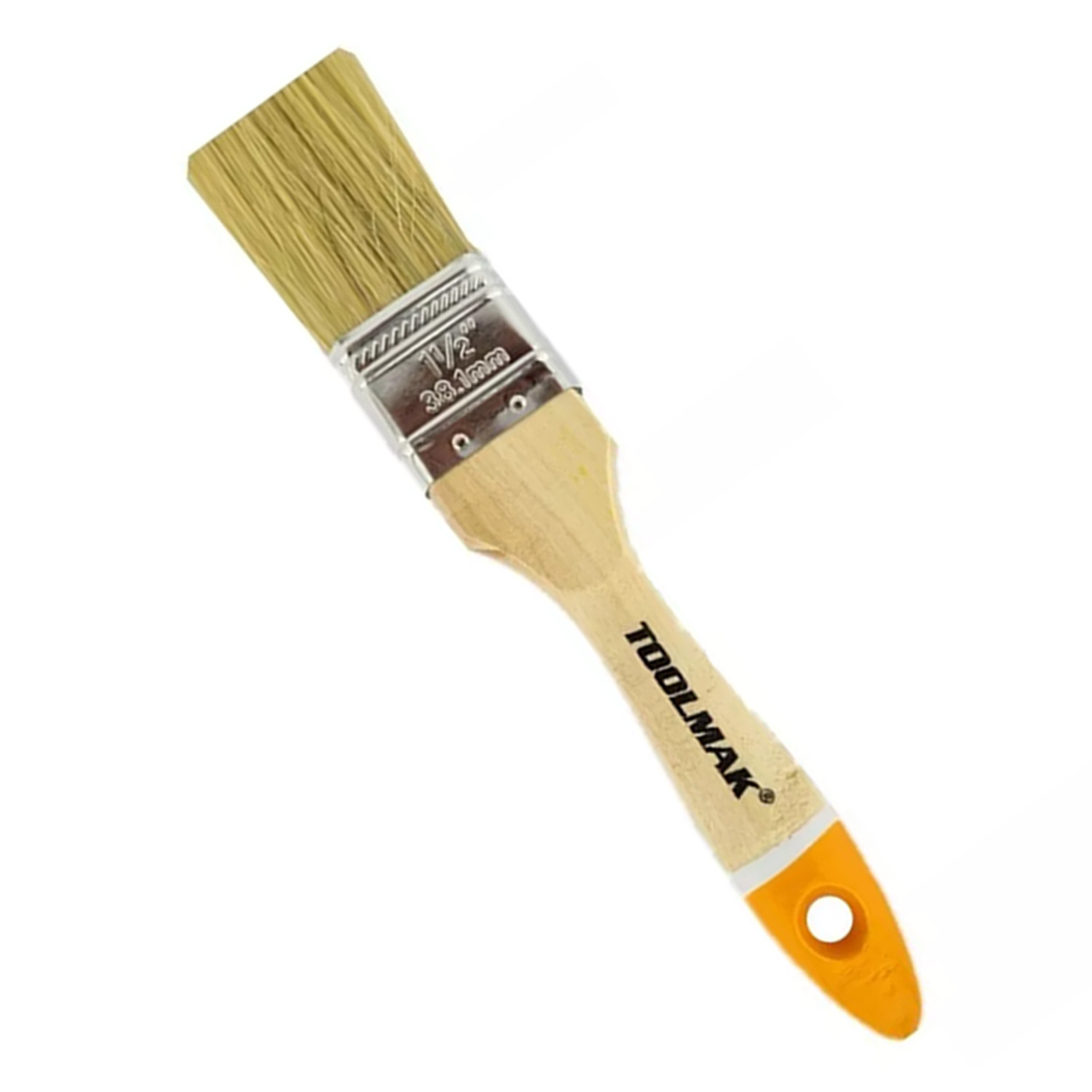 Toolmak - Brocha Para Pintar 1.5 Pulgadas (38Mm) Mango Madera