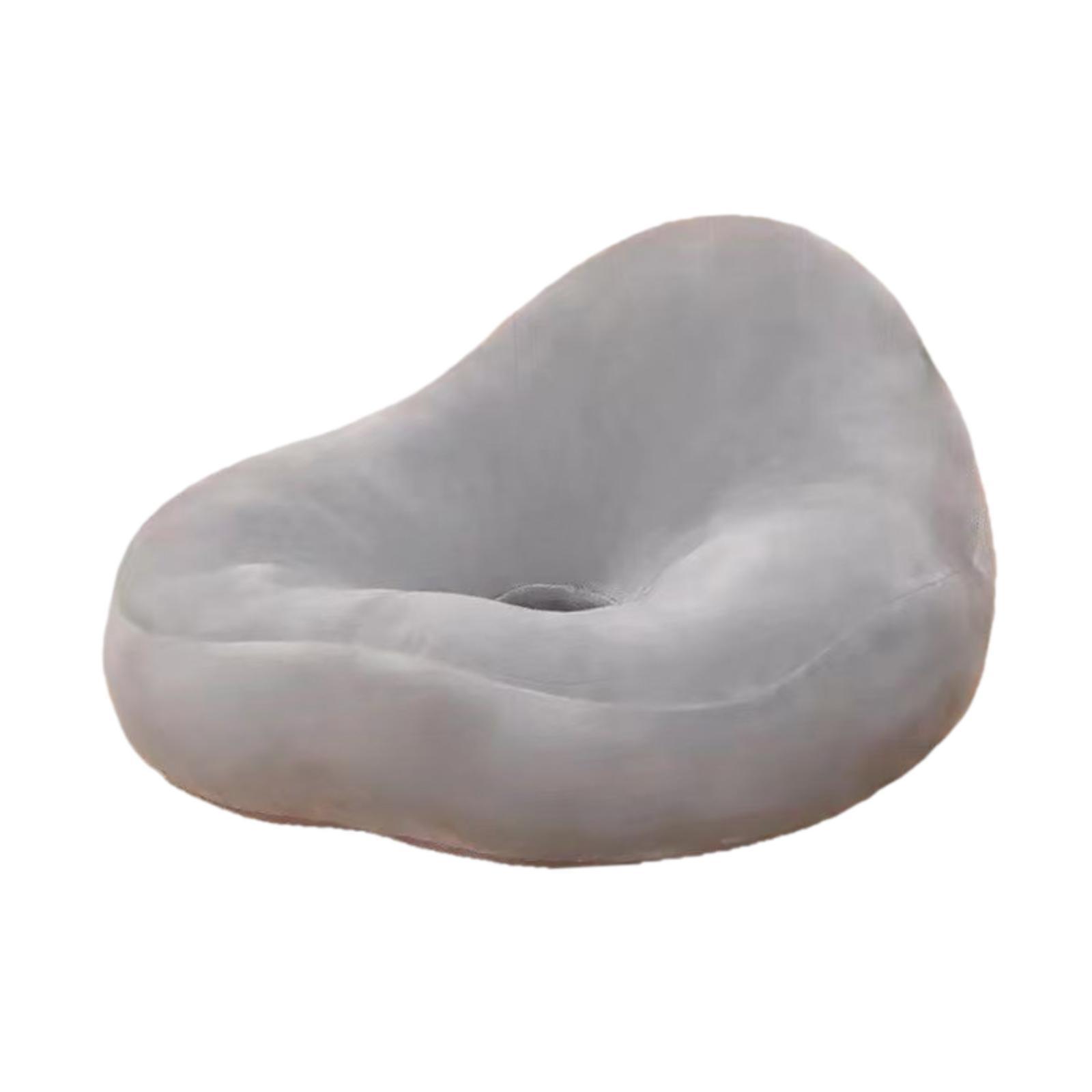 Ioensy - Almohada De Apoyo Para El Coxis, Ideal Para Silla De Oficina, Coche O Silla De Ruedas, Color Gris.