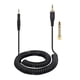thumbnail image 3 of Reemplazo De Cable AUX En Espiral Con Adaptador De 1/4 De Pulgada Para Ath M40x M20x M60x, 3 of 3