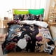 thumbnail image 1 of Anime- 3D Cartoo-n Cute Juj-utsu -Kai-sen 3 P-iece Anime Gir-l Comf-orter Set Boy-s and Girl-s Bed-ding Set -Super Soft Co-mforter Zipp-er 2 P-illowcas-es for Girl-s Boys, 1 of 5