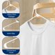 thumbnail image 5 of Perchas para ropa SereneLife pack de 150 unidades blancas de plástico, 5 of 7