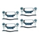 thumbnail image 1 of Abrazadera para Portaequipajes de Techo, Kit de Montaje para Transportador de Automóviles, Accesorios, Tornillo de Portaequipajes de Fácil Instalación 4 piezas, 1 of 5
