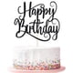 thumbnail image 1 of Decoración de tarta Ruscalin para fiesta de cumpleaños, color negro, 1 of 8