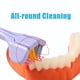 thumbnail image 2 of Pinzas de dientes de tres lados suaves Cacampanao de 2 piezas, pinzas de dientes de viaje para dientes completos y cuidado de encías, pinzas de dientes de 3 lados para autismo, limpieza integral y sin, 2 of 6