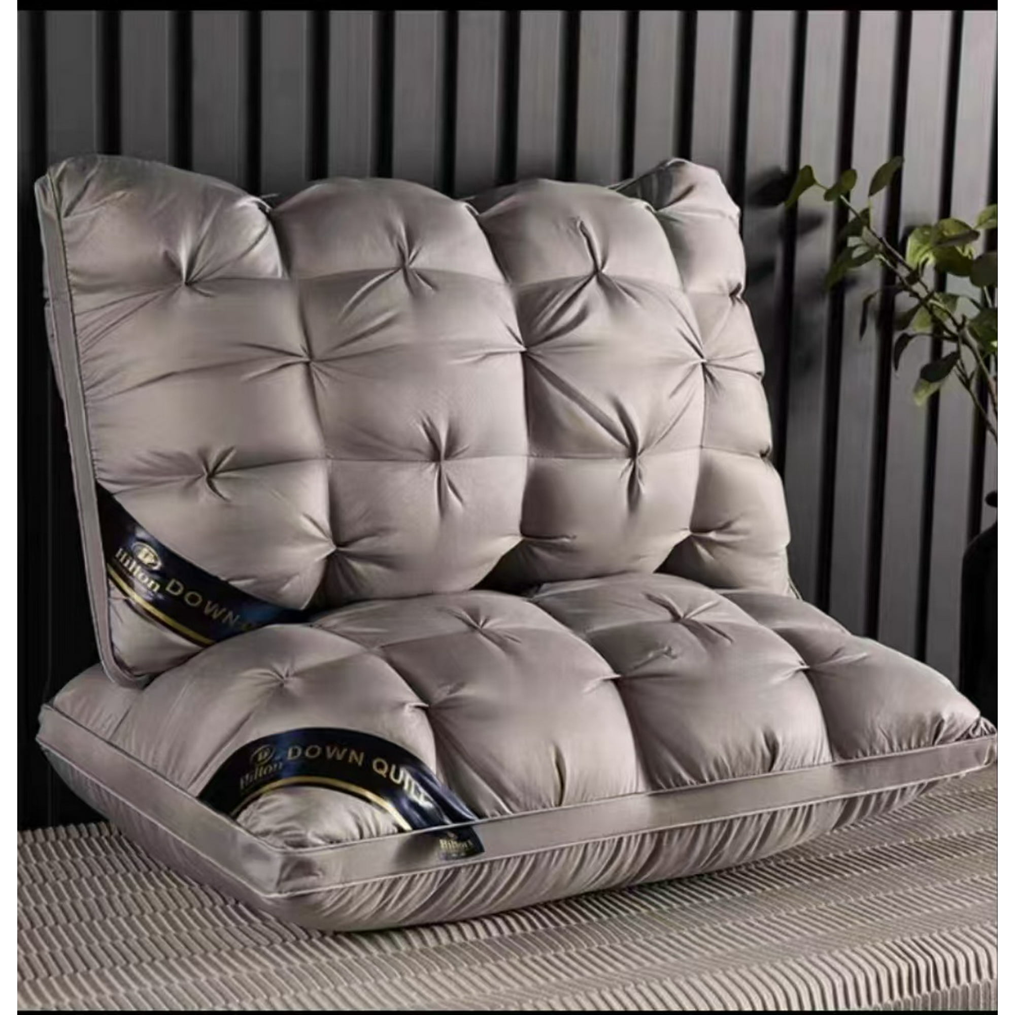 Aladdins Shop - Almohada Rectangular 50x70 Cm Color Gris
