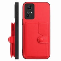 Foxdock Funda Para Xiaomi Redmi Note12S 4G Con Bloqueo Rfid - Diseño Elegante Con Cierre De Botón