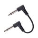 thumbnail image 3 of Cable De Parche Para Guitarra, ángulo Recto, Bajo Ruido, Efecto De Guitarra Eléctrica, Cables De Pedal De 15cm, 3 of 5