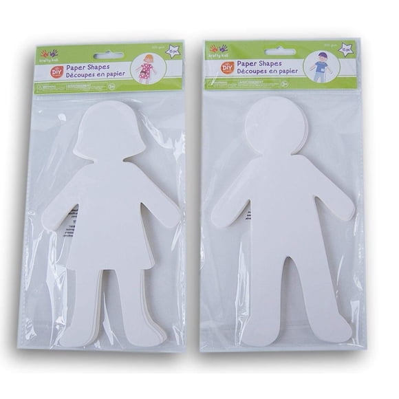 Figuras de papel Teaching Tree – 30 piezas (13 × 23 cm)