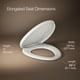 thumbnail image 3 of Tapa de inodoro KOHLER K-26801-NY Impro ReadyLatch Dune, 3 of 9