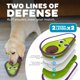 thumbnail image 2 of Juguete para perros Outward Hound Tough Skinz Durable Squeaky Avocado, 2 of 6