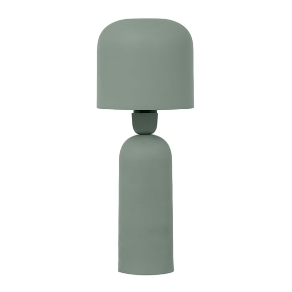 Lámpara de mesa Shroom de metal verde TOV Furniture