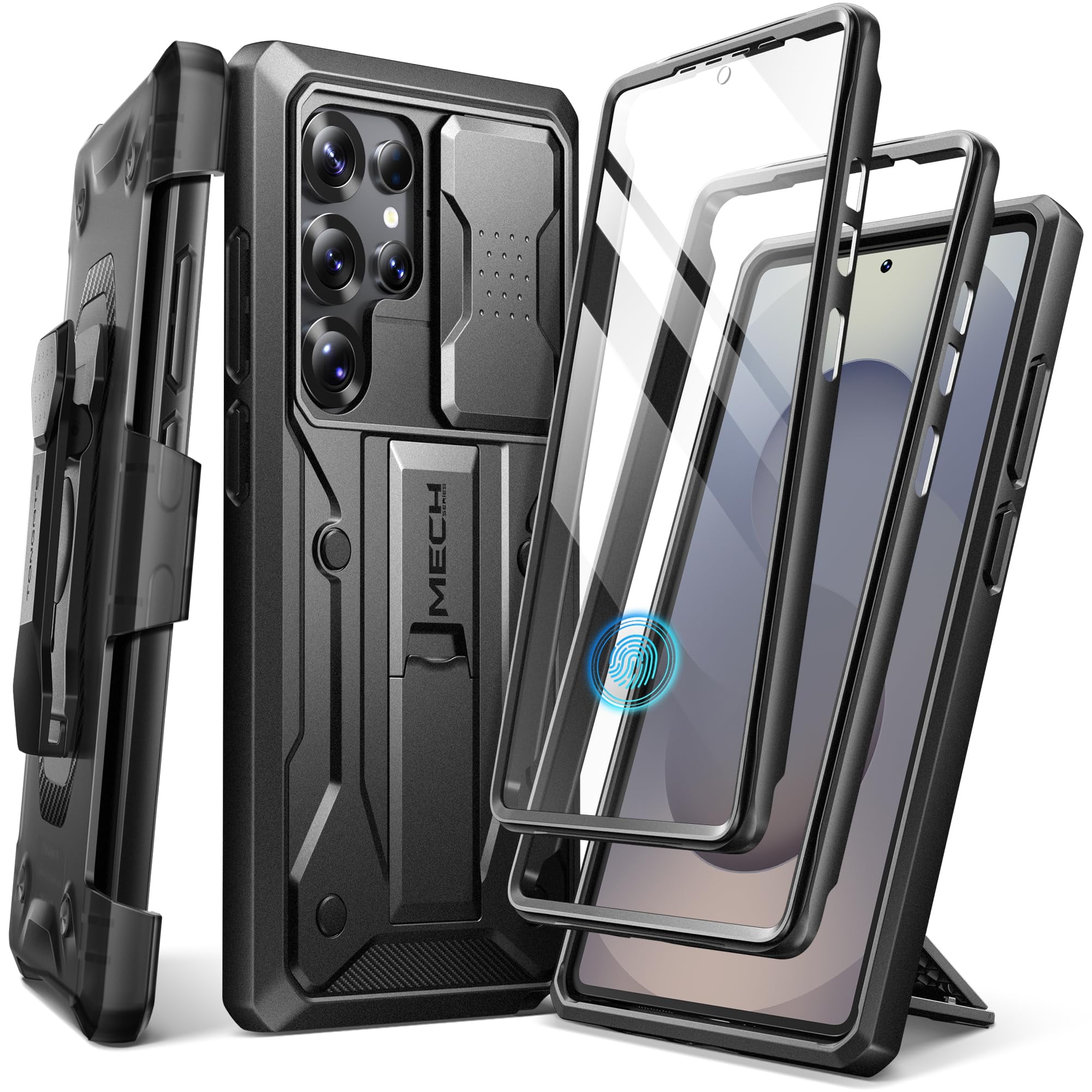 Funda De Teléfono Tongate Para Samsung Galaxy S25 Ultra Con Accesorios