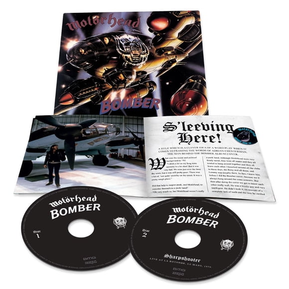 CD BMG Bomber 2 CD Digisleeve Álbum de Motörhead