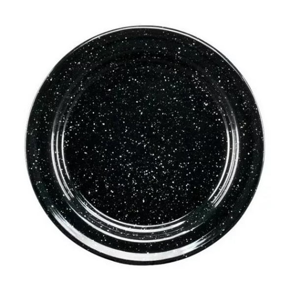 Plato ensalada 22cm Negro