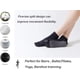 thumbnail image 2 of Calcetines de yoga para mujer, 5 pares, antideslizantes, con puntera completa, invisibles, para ballet, pilates, danza en barra y hospital., 2 of 7